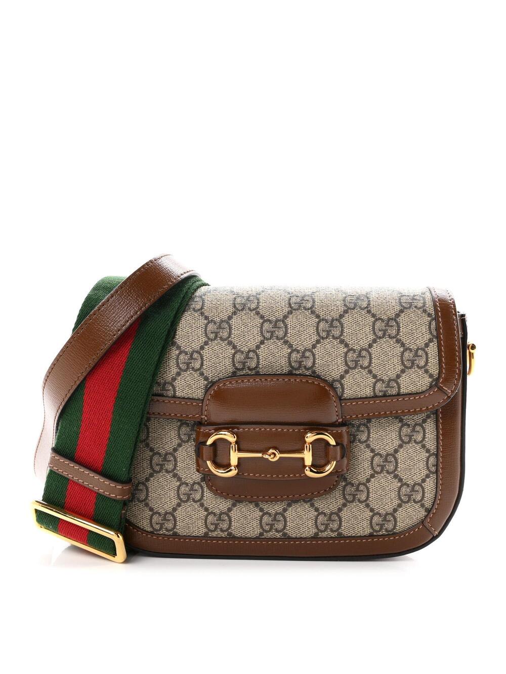 Gucci Gg Supreme Web Mini Horsebit #349509G18B